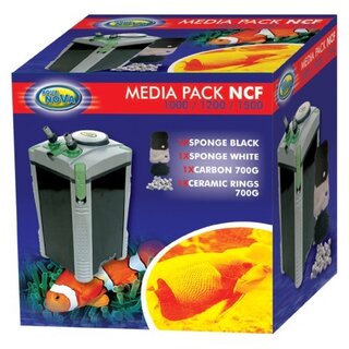 Aqua Nova Filtermedien Pack für NCF 1000 / 1200 / 1500 Außenfilter