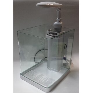 Nano-Komplett LED-Aquarium - 10 Liter in weiß
