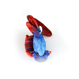 Kampffisch Betta blau/rot Kuscheltier